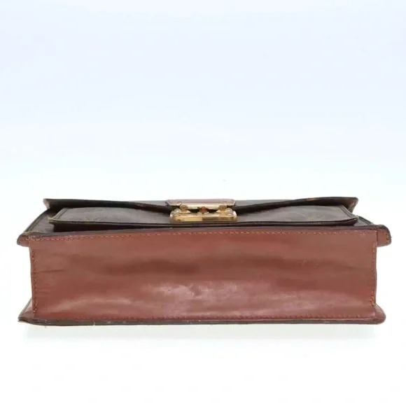 Authenticated Louis Vuitton Monceau Bag Handbag Tote Travel Bag Satchel Purse - Picture 8 of 16